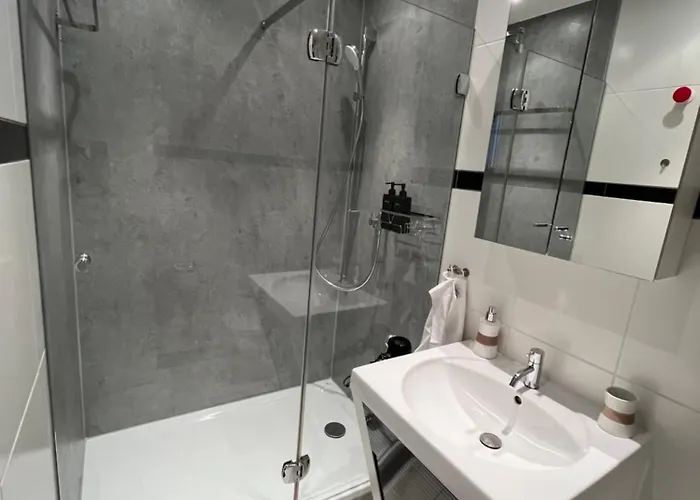 アパート Am Waldschloesschen Mit Kueche Und Netflix ドレスデン